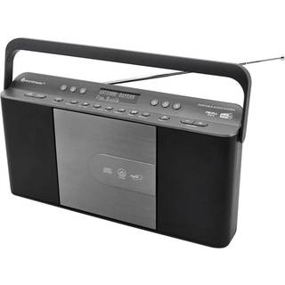 Soundmaster Bärbar radio med snabbval och CD-spelare