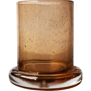 Dbkd Bubble Lysestage Ø10 Cm Rust - Lysestager Glas Rustrød - 20240301RU