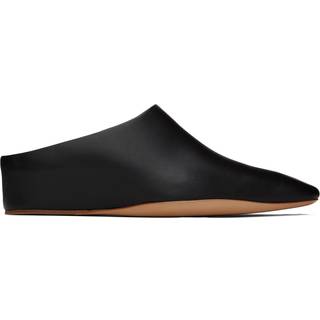Leather Mules in Black - 38.5