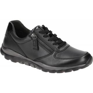 Gabor ROLLINGSOFT 36.968.57 schwarz - sportliche Halbschuhe f?r Damen