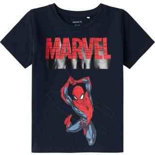 Name It Dark Sapphire Spiderman T-shirt - Str. 2y 92cm