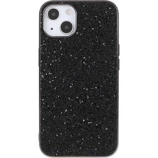EIDERWOOD iPhone 14 Glitter Hybrid Bagside Cover - Sort