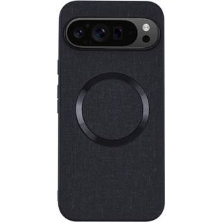 EIDERWOOD Google Pixel 9 / 9 Pro Plastik Bagside Cover m. Ru Tekstur - MagSafe Kompatibel - Sort