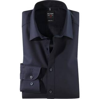 OLYMP Herren Hemd blau