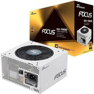 SEASONIC FOCUS GX-1000 ATX White Strømforsyning - 1000 Watt - 80 Plus Gold certified