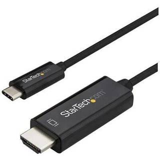 StarTech.com 3 m (10 ft.) USB-C to HDMI Cable - 4K at 60Hz - Black - external video adapter - VL100 - black