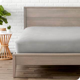 Bare hjem monteret nederste ark Twin Størrelse - Premium 1800 Microfiber - Ultra -Soft Hotel Luxury - Deep Pocket - Holdable and Langing (Twin Li