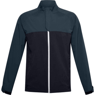 Under Armour Elements Rain Jacket S BLACK/MECHANIC BLUE