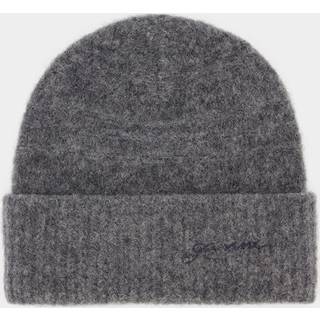 Ganni hue - A6062 Beanie Soft Wool paloma melange