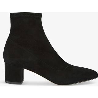 LK Bennett LK Bennett Black Grove Low Block Stretch Ankle Boots