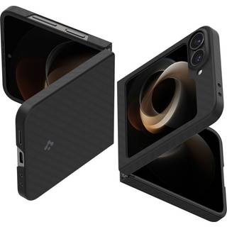 Samsung Galaxy Z Flip7 FE / Flip6 Spigen Air Skin Bagside Cover - Aramid Sort