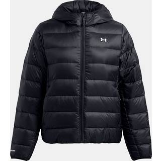 Jakke med hætte Under Armour LEGEND DOWN HOODED JACKET-BLK 1385852-001 Størrelse M