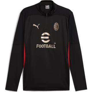 Men&#39;s Puma AC Milan Training Quarter-Zip Top, Black, Size XXL, Sport - Red - XXL