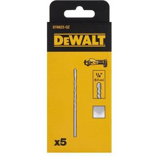 Dewalt Pilot point 6,35 mm fræsejern gips 5 stk.