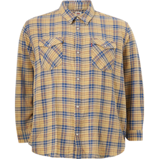 Levi's® Herren Overshirt blau,braun kariert