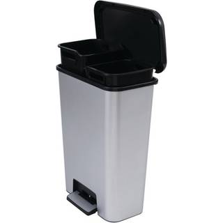 Curver Compatta Duo Bin pedalspand 46 liter