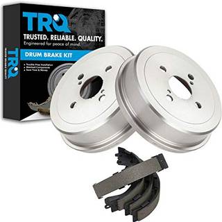 TRQ bagbremse tromme & sko par indstillet til Toyota Corolla Chevy Prizm