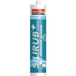 SOUDAL Silirub + S8000 Transparent  310ml 15 styk (120983)