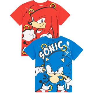 Vanilla Underground Vanilla Underground Rød Sonic 100% Bomuld T-shirt 2 Pakke