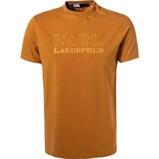 KARL LAGERFELD Herren T-Shirt braun