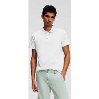 KARL LAGERFELD Herren Polo-Shirt weiß