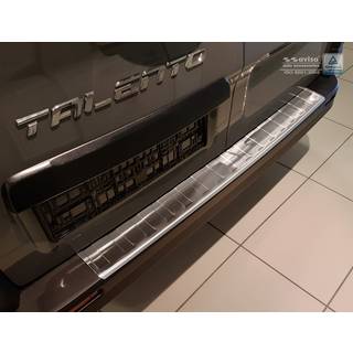 Læssekantbeskytter - Fiat Talento, NissanNV300, Opel Vivaro II, Renault Trafic III 2014-2019 Rustfrit Stål - Børstet Stål