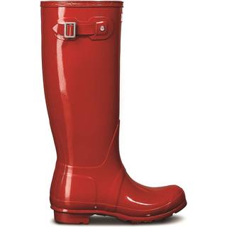 Womens Original Tall Gloss Boot Military Red