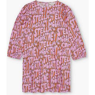 Stella McCartney Kids Mønstret Kjole Viola 6 Y  Lyserød  6 år  kvinde