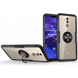 Mate 10 Pro Praktisk stødsikkert cover med ringholder V4