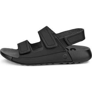 ECCO Cozmo K - Sandaler i læder med to remme til børn - Sort - Size: 40 (UK 6.5-7)