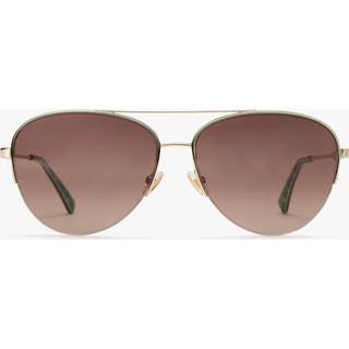 Kate Spade Janece/G/S Asian Fit PEF/HA 58 Solbriller Kvinder Guld - Gold Top Green Laminate - 58mm