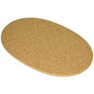 Linden Sverige Jonas Round Cork Trivet - Vandabsorberende - Perfekt til planter Hot Pots Pans krus og briller (13 """" X 8 1/2 """" (1Pack))