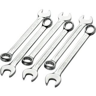 Jetech 14mm kombinationsnøgle (12 pakke) - Holdbar CR -V stål højstyrke -skruenøgle i sandblæset finish (6 pakning Metric 22mm)