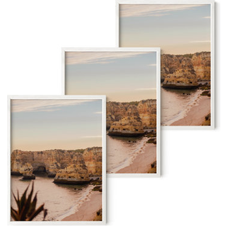 Haus og nuancer hvide tr? billedrammer 18 x 24 - S?t med 3 plakatrammer 18 x 24 tr?regner 18x24 Art 18x24 rammer tr?rammer 24x18 billedramme s?t