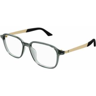 Montblanc MB0335OA Asian Fit 004 53 Briller Mænd Grå - Grey - 53mm