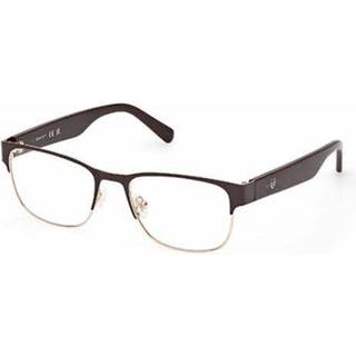 Gant GA50018 048 52 Briller Mænd Brun - Shiny Dark Brown On Gold - 52mm