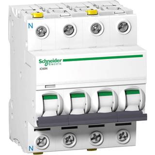 Automatsikring B20A 3P+N 10Ka 4M Schneider Electric