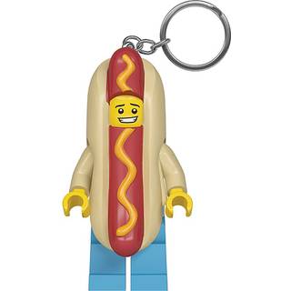 LEGO ICONIC, HOT DOG MAN KEY CHAIN (På lager i varehus)