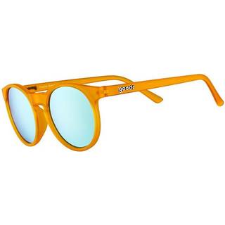 Goodr Sunglasses Freshly Baked Man Buns Gold, OneSize