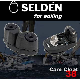 Ledbøjle til skødelås Seldén Bulls Eye 38, passer liner Ø4 - 12 mm, til Cam Cleat 38