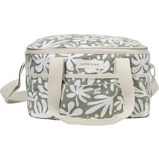 SUNNYLiFE Køletaske Canvas Cooler Bag - Grøn