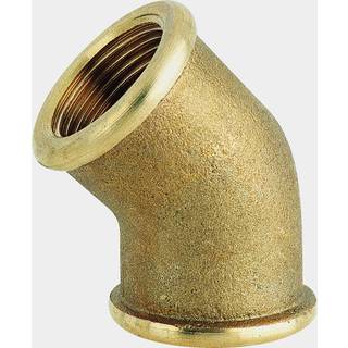 Rørvinkel Maestrini 45° Elbow Female/Female, messing, vinklet 45°, 3/4" G (BSP) (indvendig) til 3/4" G (BSP) (indvendig)