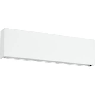 LED-væglampe Box W2 bi-emission, B 31,9 cm, hvid, 2700 K
