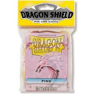 Dragon shield 50 mini card sleeves pink