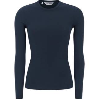 Soft Rebels Fenja O Neck Top Total Eclipse Blå-XS