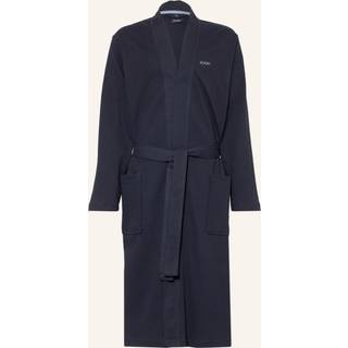 JOOP! Herren Bademantel blau unifarben