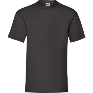 Fruit of the Loom Unisex T-shirt - Sort - XL
