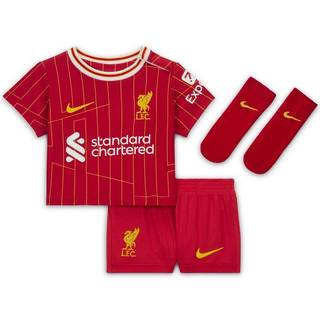 Liverpool FC 2024/25 Stadium Home Nike Football Replica-sæt i tre dele til babyer/småbørn - rød - 3-6M