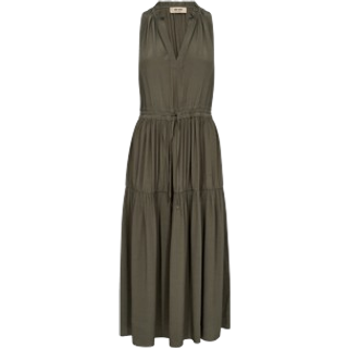 Mos Mosh Mmsabri Sl Solida Dress Kjoler 162840 Dusty Olive (XL)