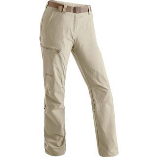 Maier Sports Women's Lulaka Trekking bukser Damer størrelse 48 - Regular farve beige